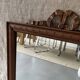 Antique wooden mirror