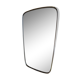 Mirror freeform asymmetrical modernist 50 60 s 57x36cm