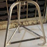 Old industrial workshop stool