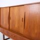 Vintage tall teak sideboard, 1960s