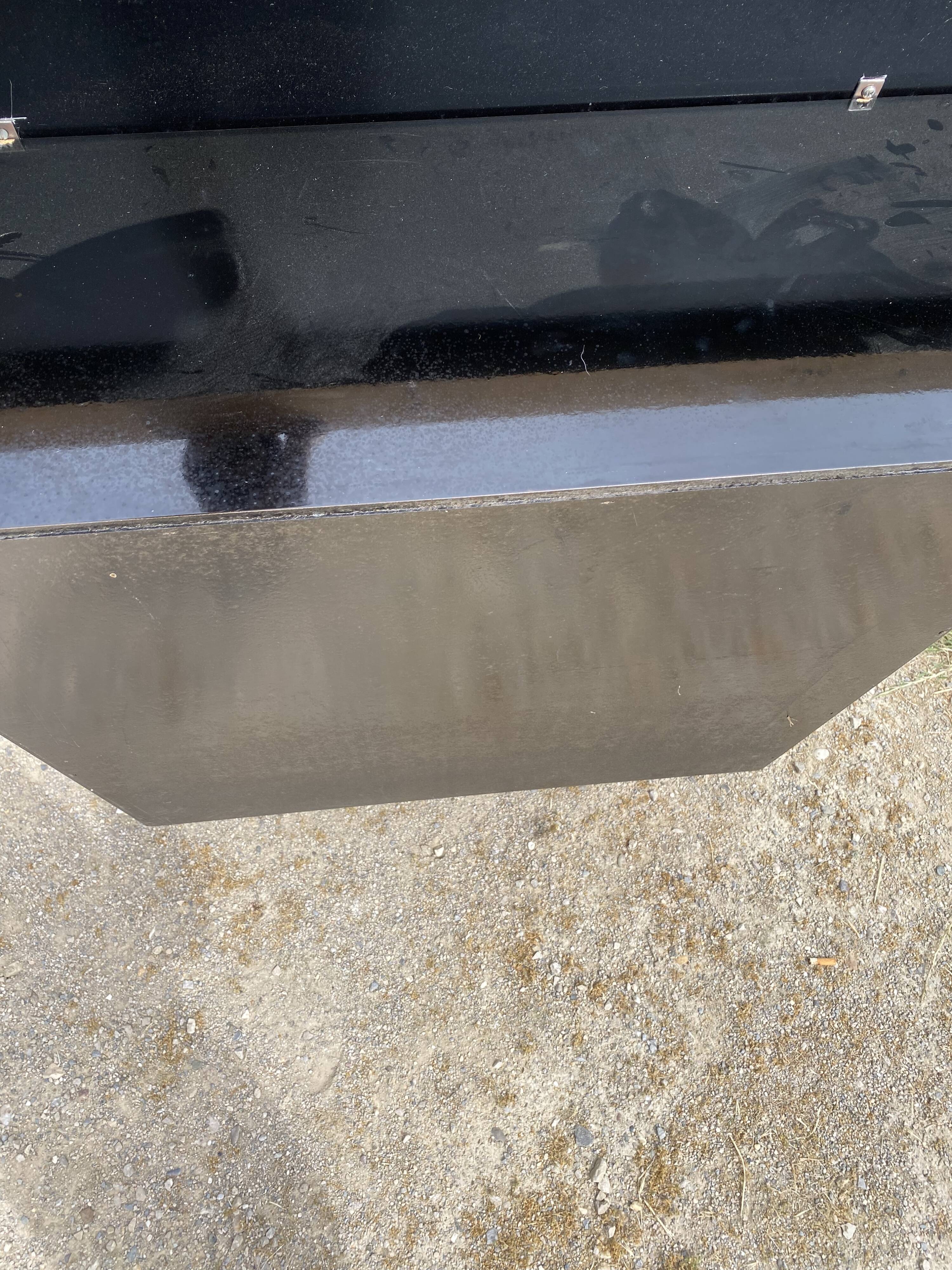 Black lacquered design coffee table