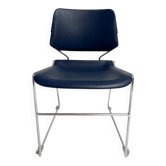 Dark blue Krueger Matrix chair by Thomas Tolleson, 1970s