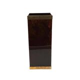 Mid-century brass and bakelite umbrella stand, France 1960s