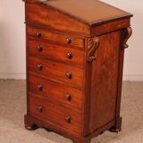 Regency period mahogany Davenport circa 1810 with mechanism
