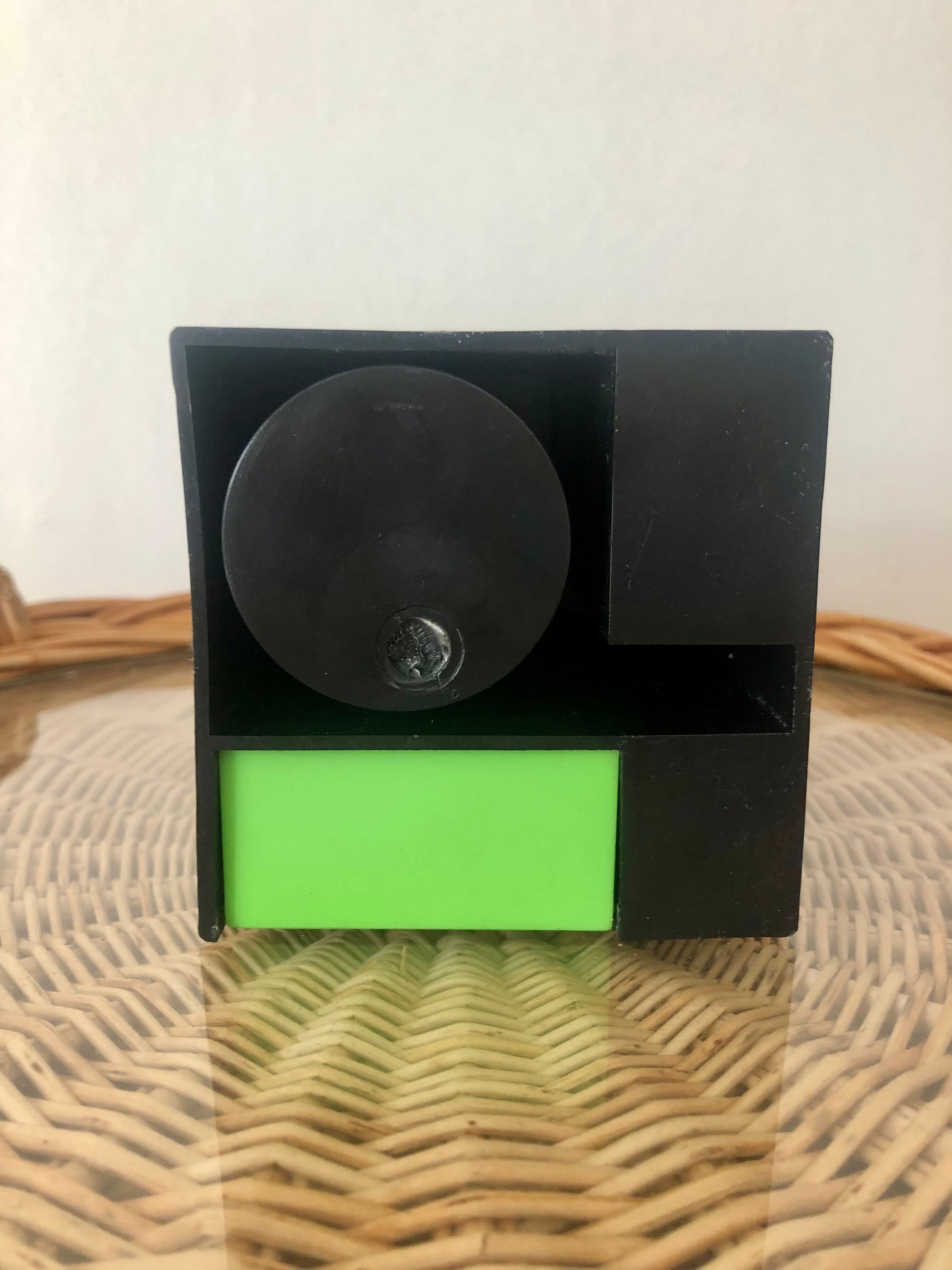 Vintage 80s pencil pot desk organizer