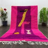 Handmade Beni Ouraine rug, size 150 x 250 cm