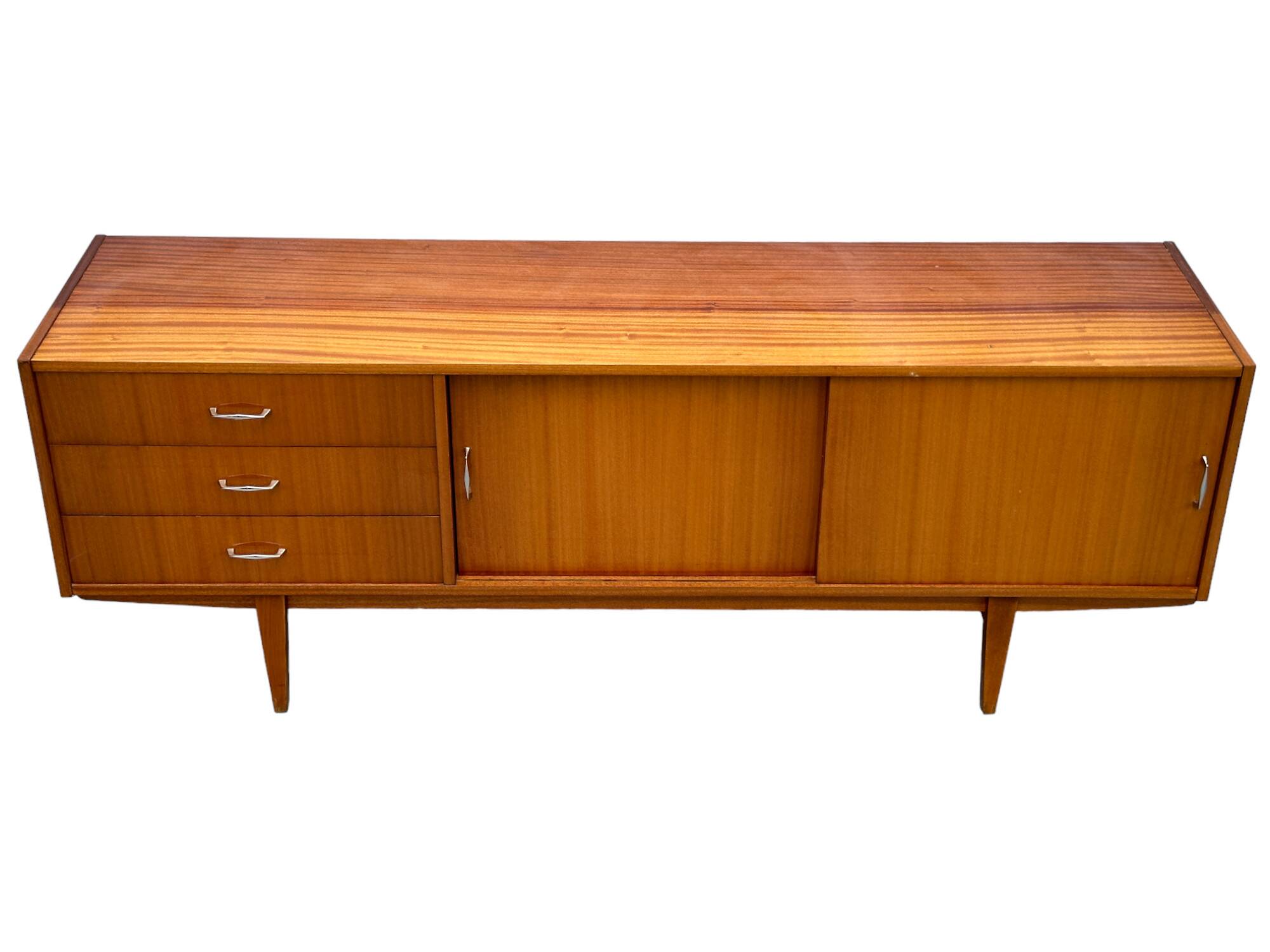 Vintage “Violetta” sideboard by Zielonogórskie Zakłady, Poland 1970s