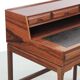 Bureau à gradin scandinave en palissandre de Rio