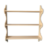 Shelf in white lacquered wood, 50s
