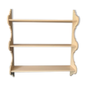 Etagère en bois laqué blanc, années 50