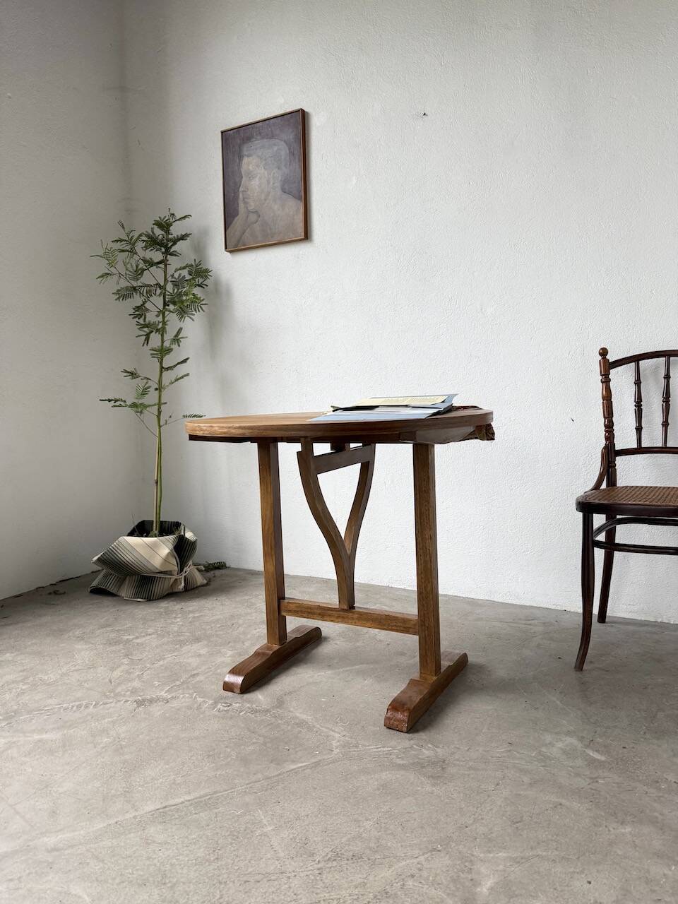 80s folding winegrower's table