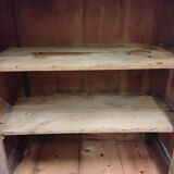 Old wooden Parisian buffet