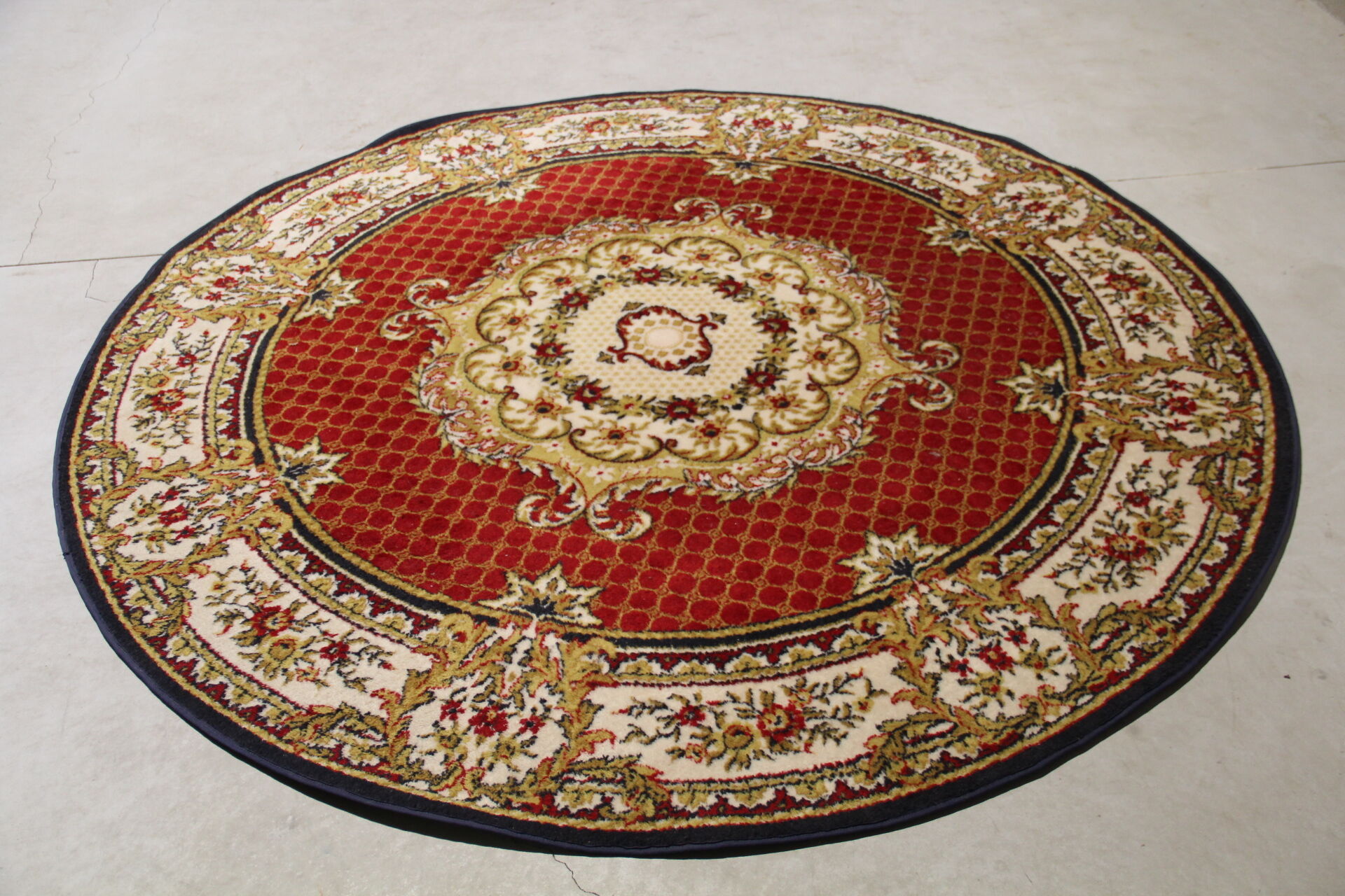 Tapis rond en laine 200cm