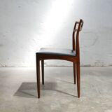 Series of 4 vintage Scandinavian rosewood chairs by Johannes Andersen for Chr. Linneberg