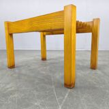 Set of Three Mid-Century Wooden Plant Stands, Czechoslovakia 1970s