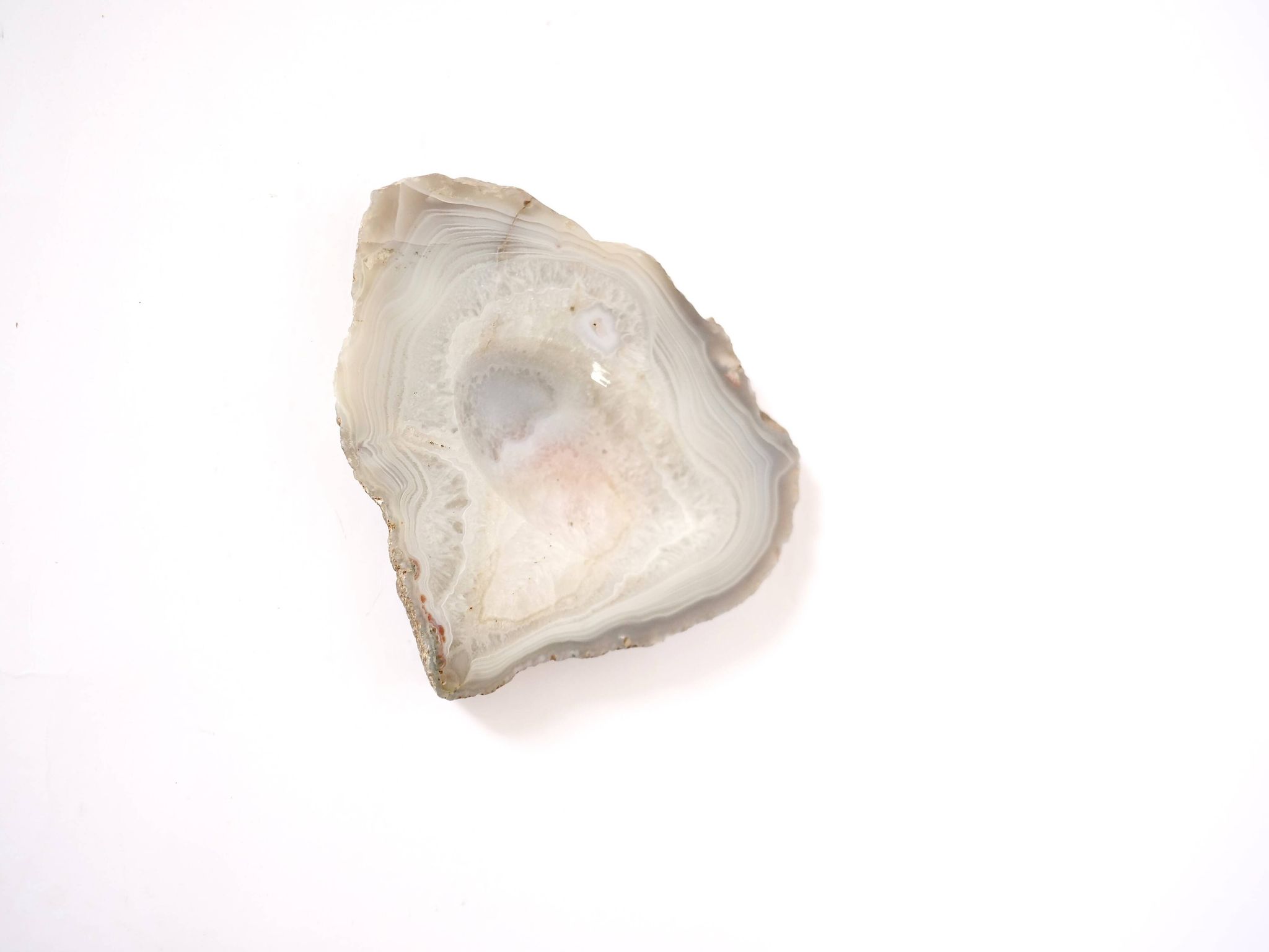 coupelle de délicate attention en pierre naturelle d' Agate italy 1960