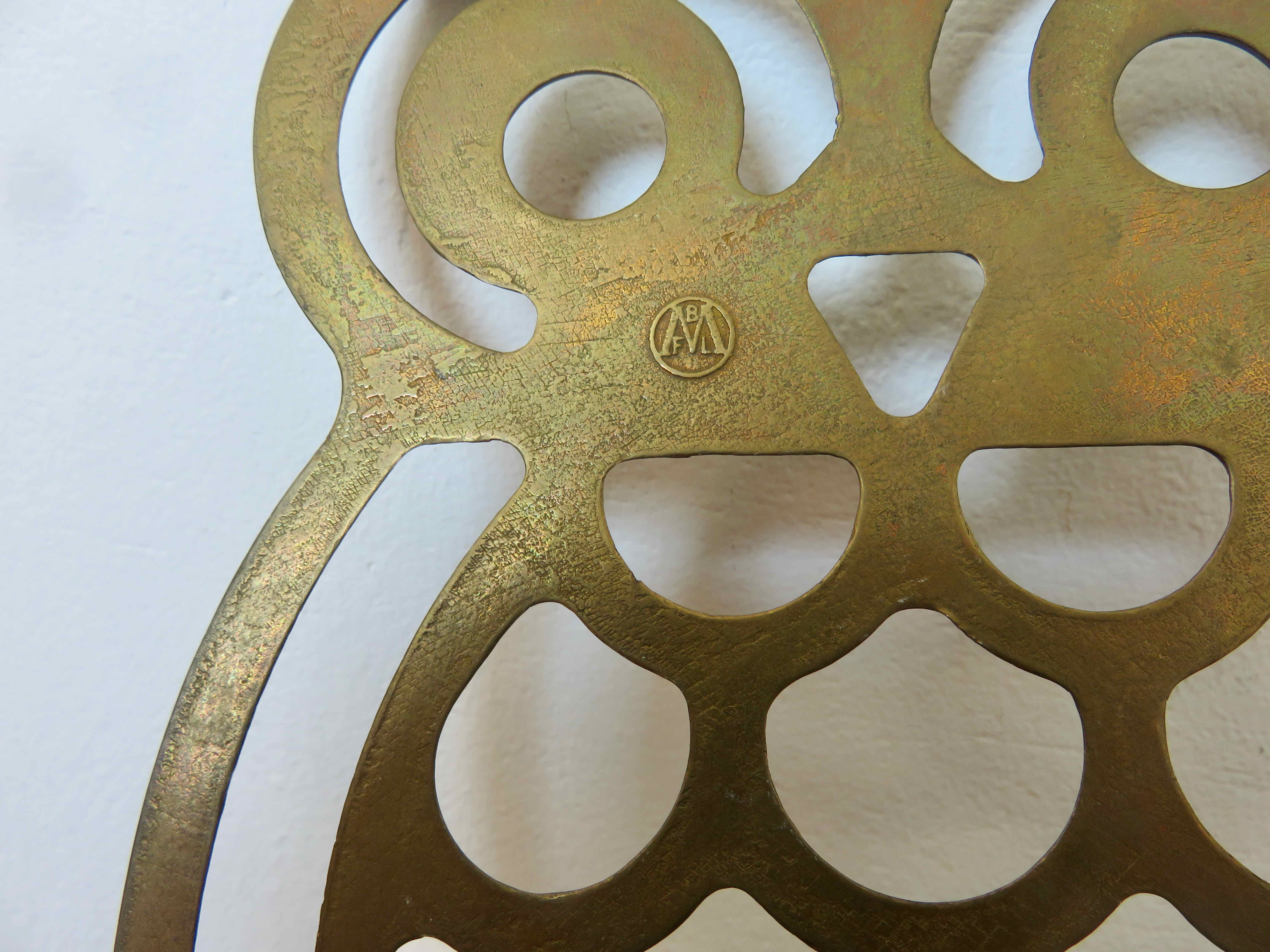 Brass "owl" trivia 70s