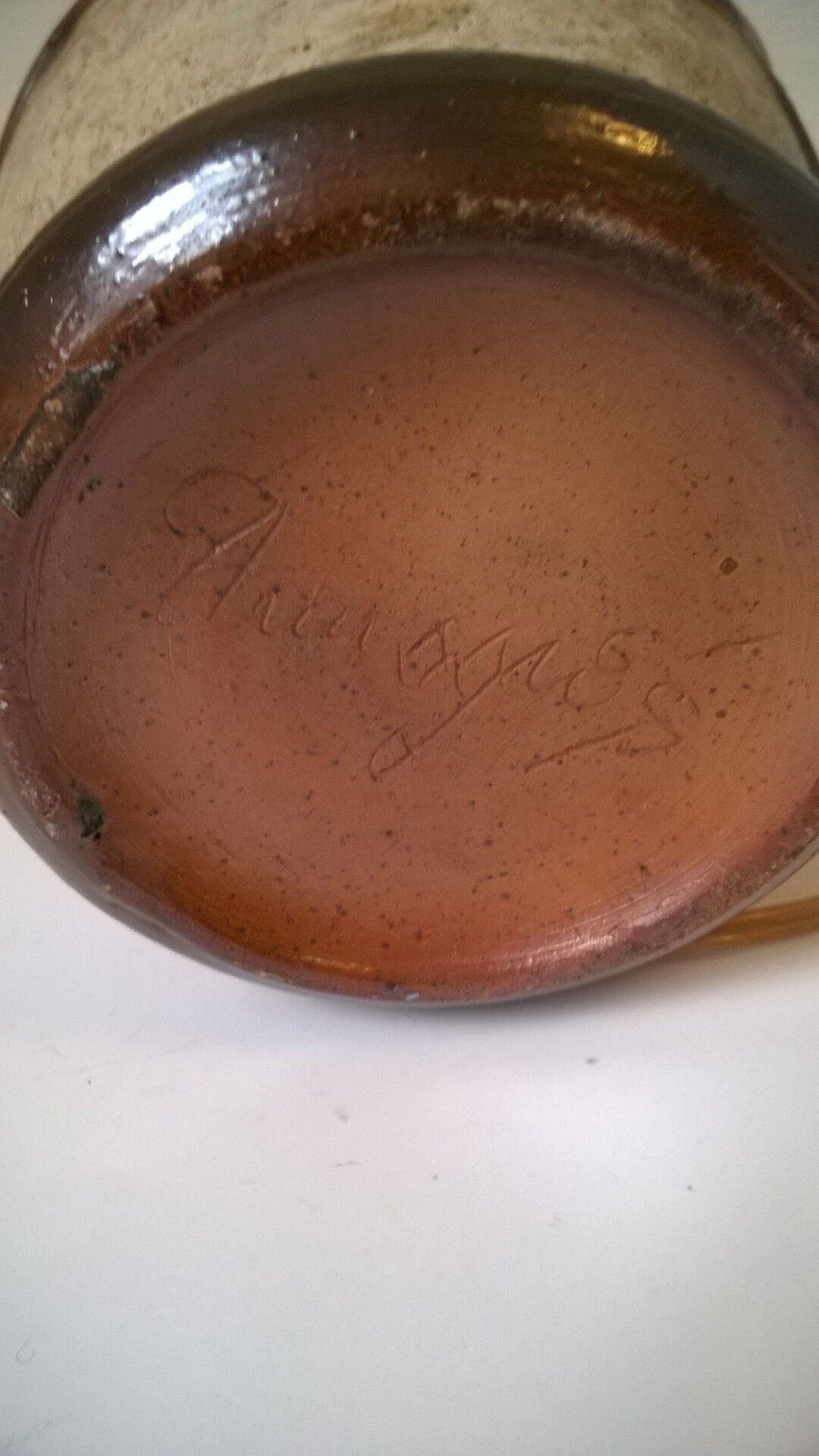 Vintage stoneware lamp Armogrès -Belgium