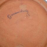Mid-century modern Scandinavian pottery bowl "Granada" by Lisa Larsson