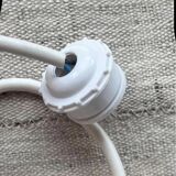 4 antique Swedish pendant lamps in gilded brass by Boréns