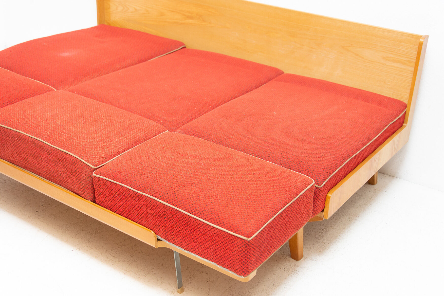 Mid century folding sofabed, 1960´s, Czechoslovakia
