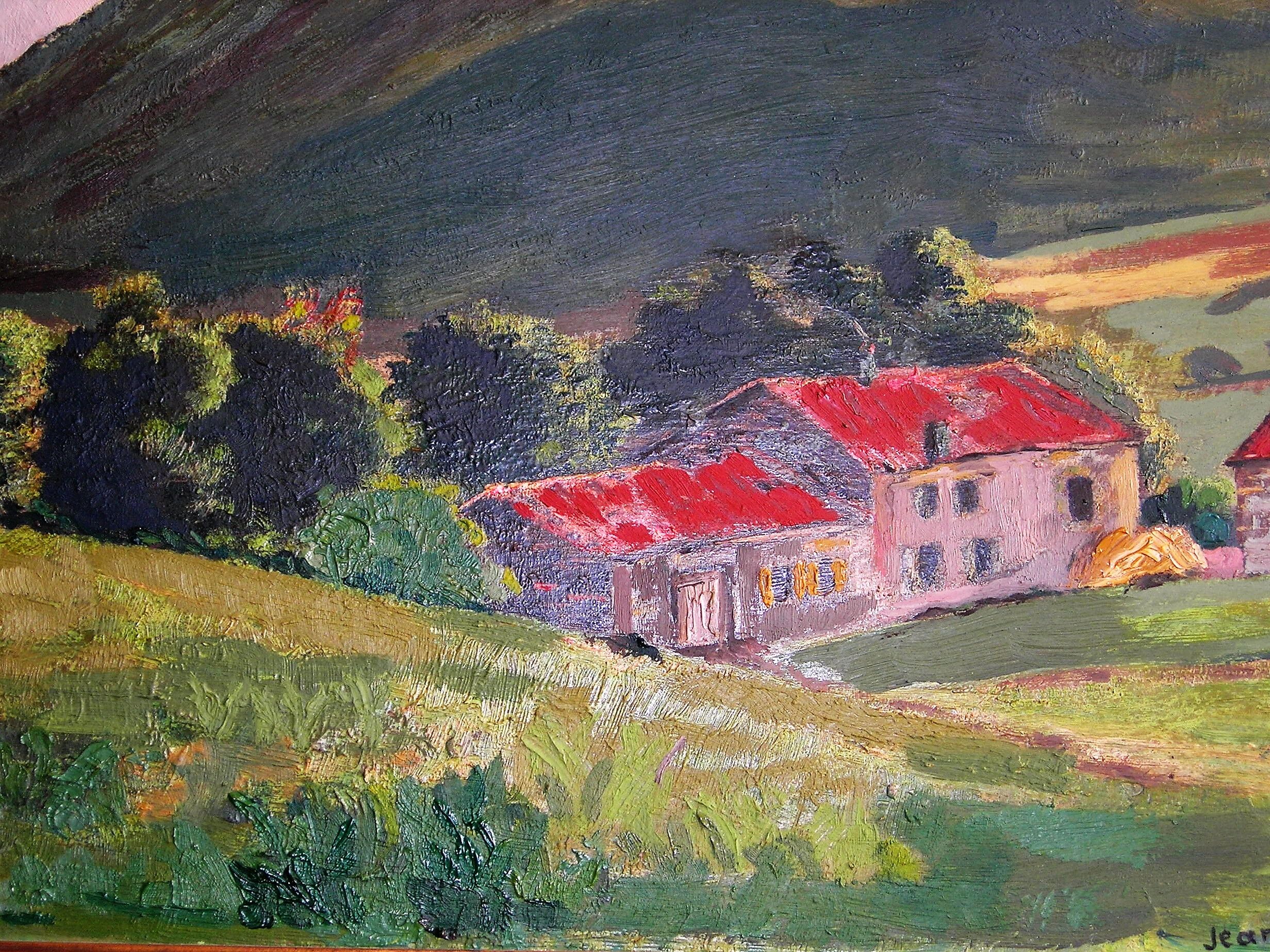 Landscape Puydômois by Jean Camus (1877-1955)