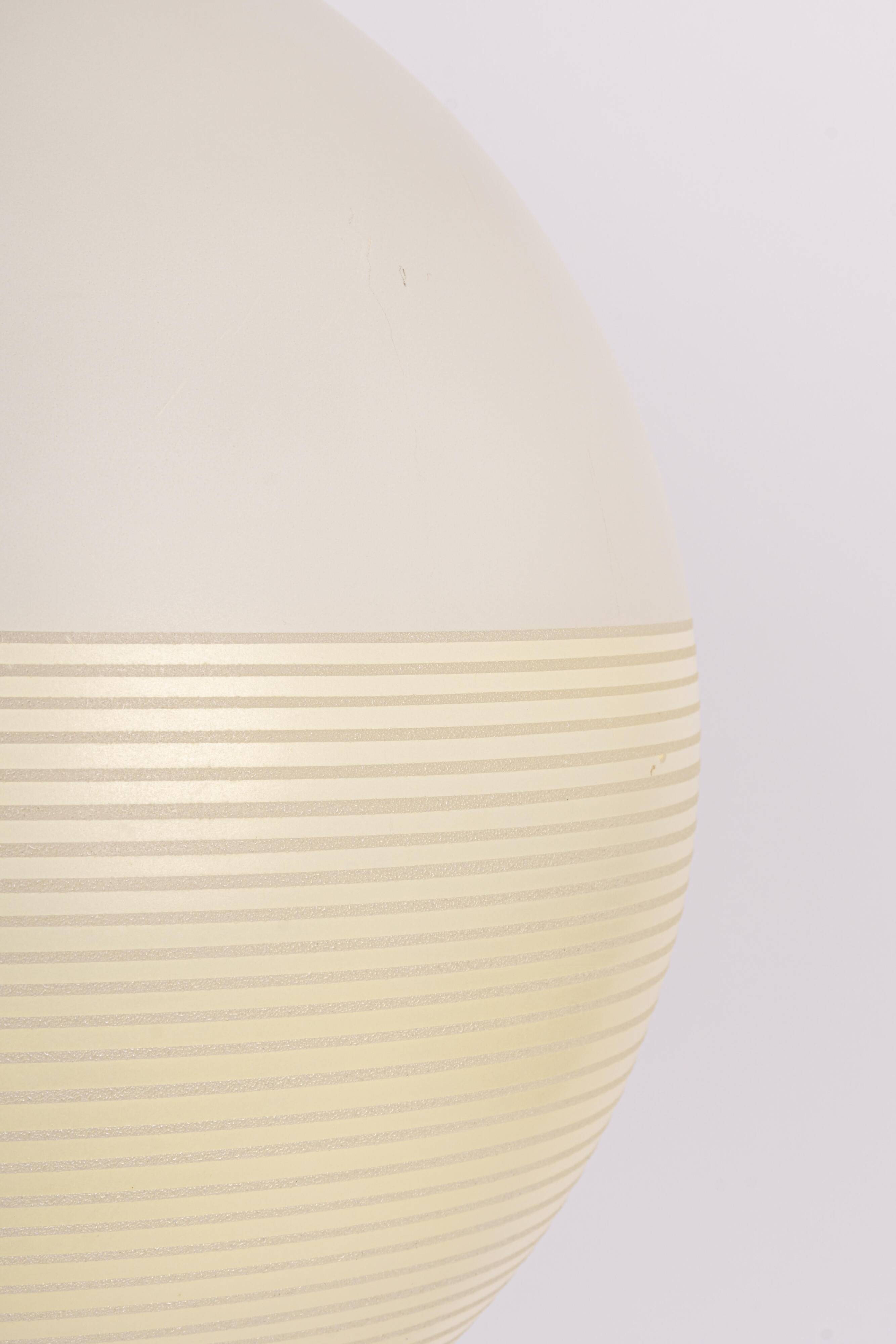 Suspended glass ball lantern by Doria, Germany, 1960s.