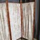 Vintage rattan screen