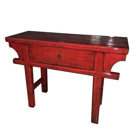 Ancient red Chinese console - Arrival April 2026