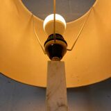 Lampe de table vintage avec base en marbre