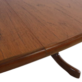 G-Plan oval adjustable table