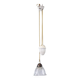 Antique adjustable pendant lamp