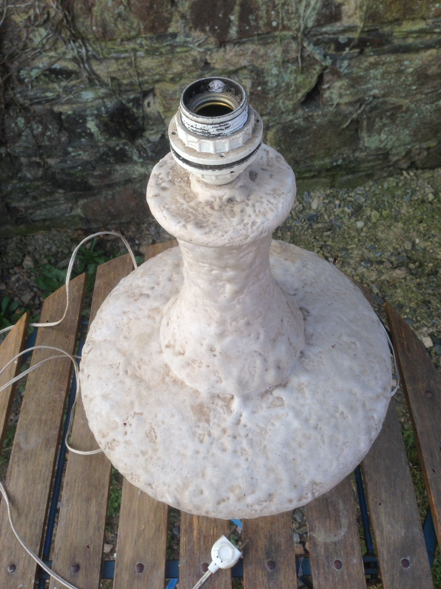 Vintage ceramic lamp