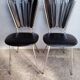 Pair of Margueritte design chairs ep 1950/60