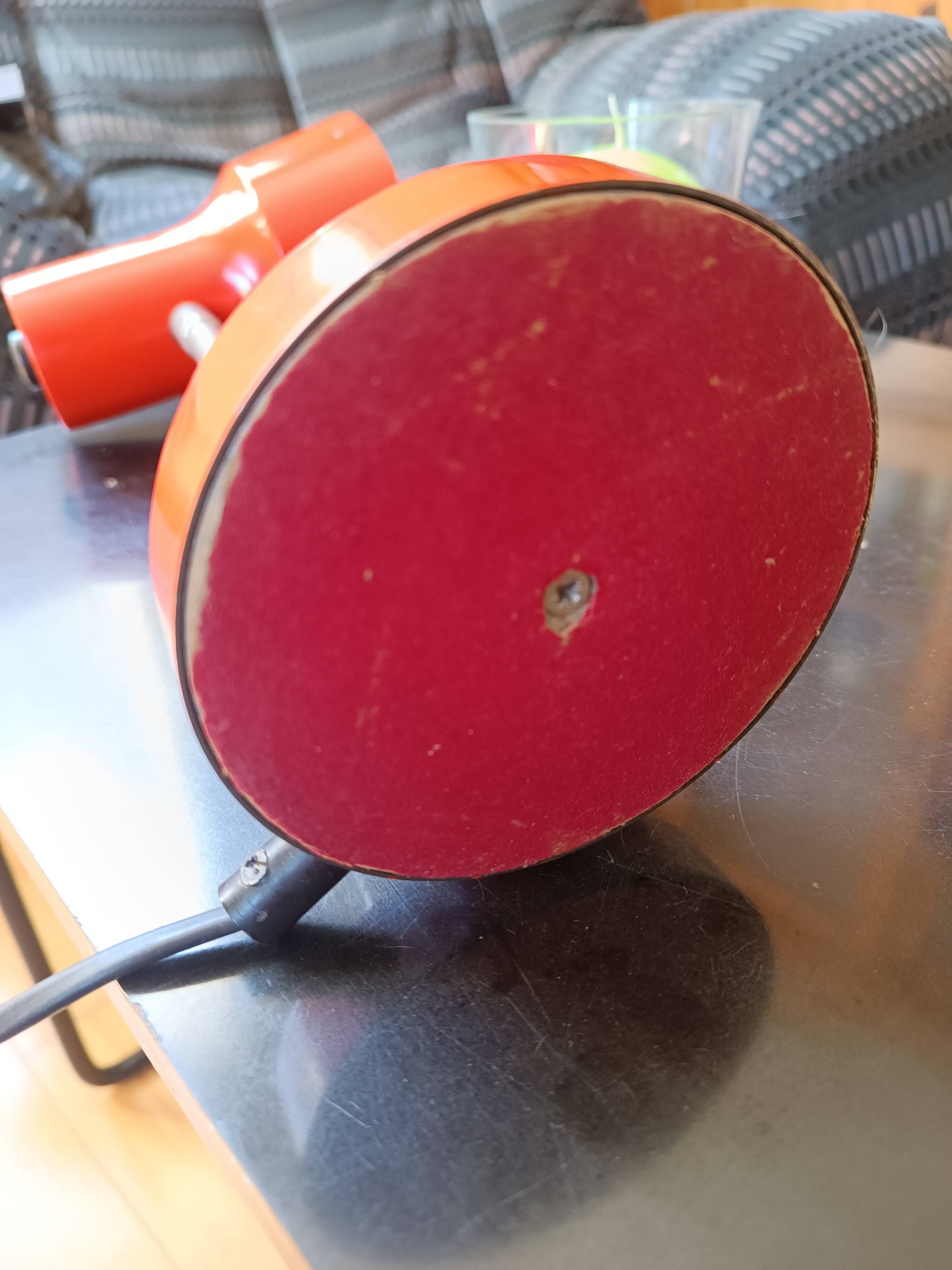 Vintage 70s cocotte lamp