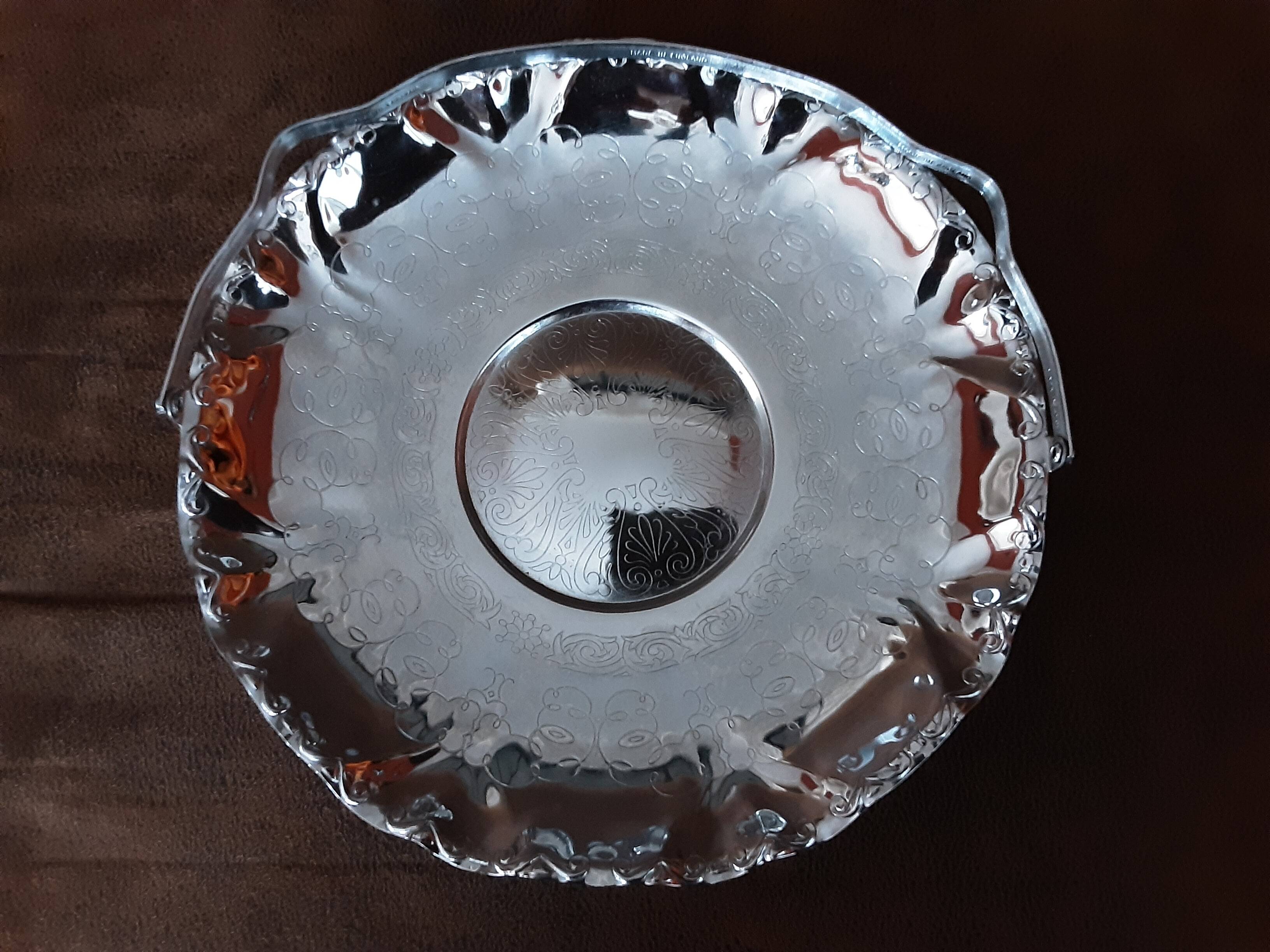 Vintage metal basket