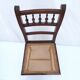 Lot de 6 chaises cannées