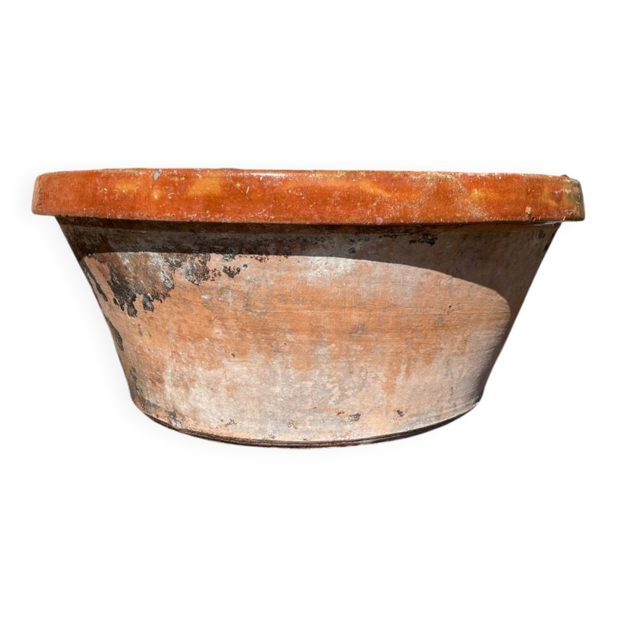 Ancient earthenware dish