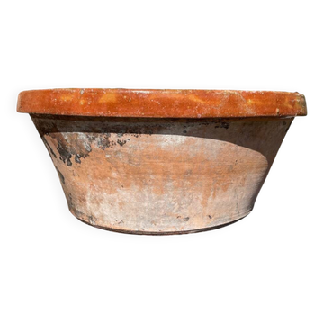 Plat lebrillo ancien en terre cuite