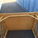 Desk in vintage rattan XXeme