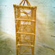 Rattan bottle holder