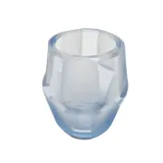 Vase en cristal bei pologne postmodernisme