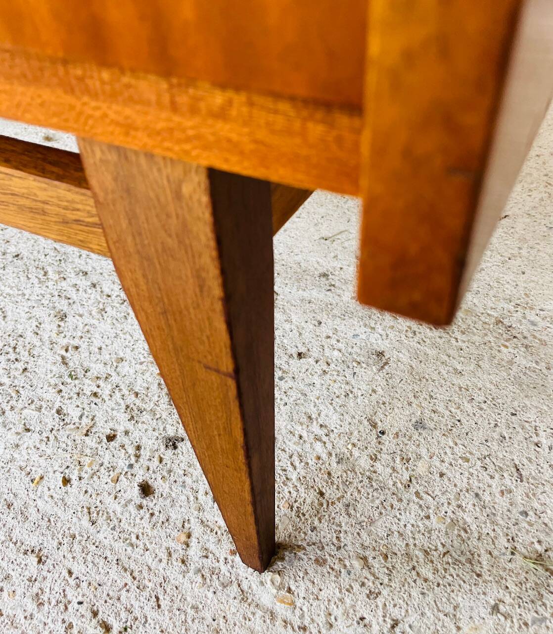 Scandinavian style teak chest of drawers, cira 60's