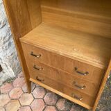 Vintage bookcase shelf