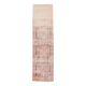 Tapis de couloir vintage turc rouge pâle et rose 3x10, 83x313 cm
