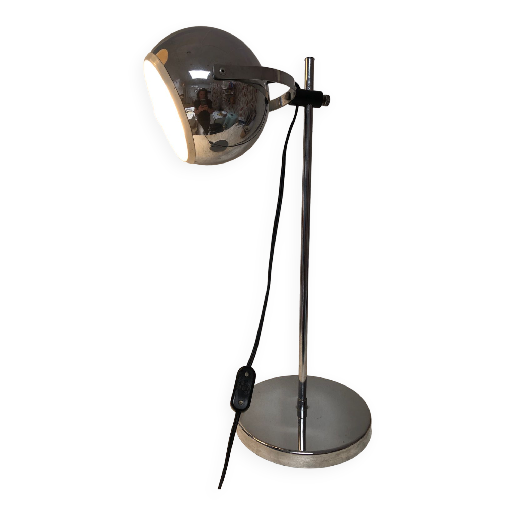 Lampe bureau eye ball, 1970