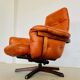 Vintage Danish mid-century Gote Mobler reclining lounge chair 1970s