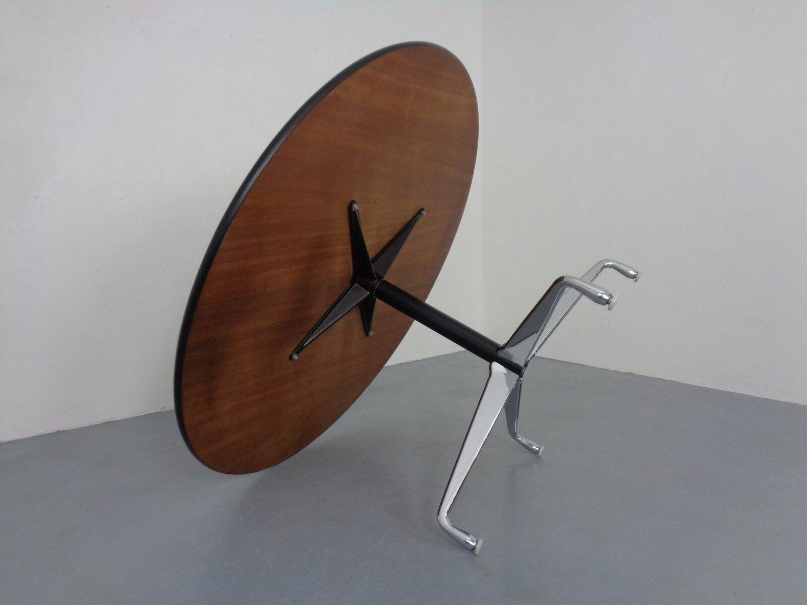 Large Segmented Round Dining Table by Charles & Ray Eames for Herman Miller, 1960s