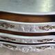 Commode style louis XV argente 3 tiroirs