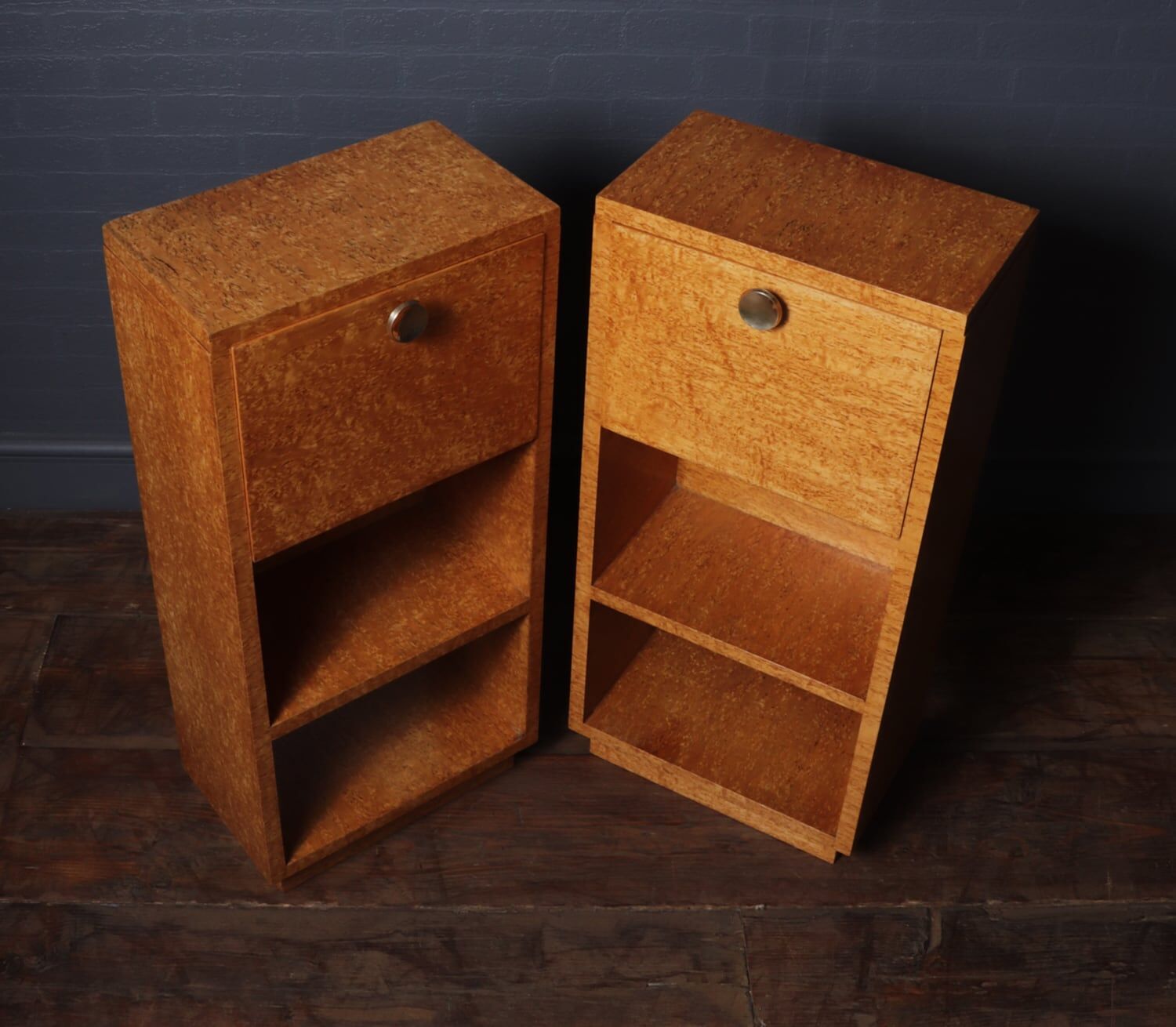 Bedside Cabinets in Karelian Birch
